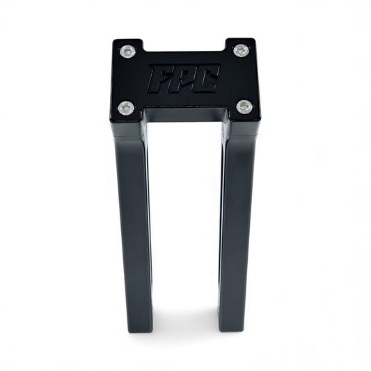 10 Inch Straight Riser - Black Anodized