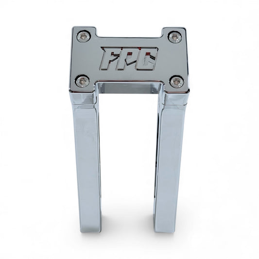 8 Inch Straight Riser - Chrome