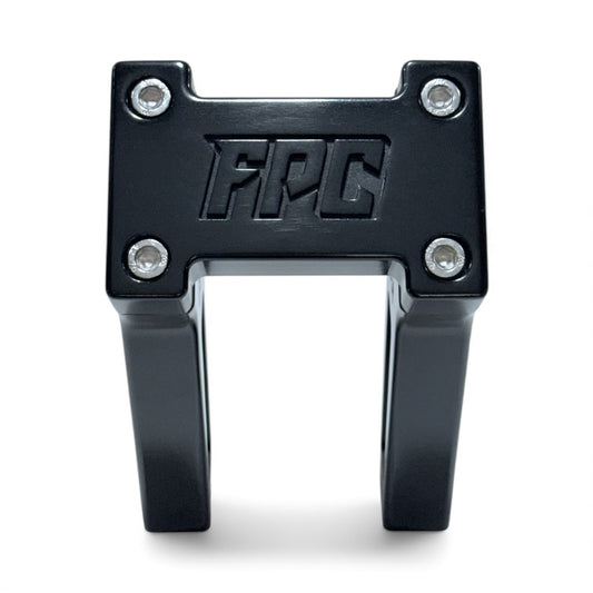 6 Inch Straight Riser - Black Anodized