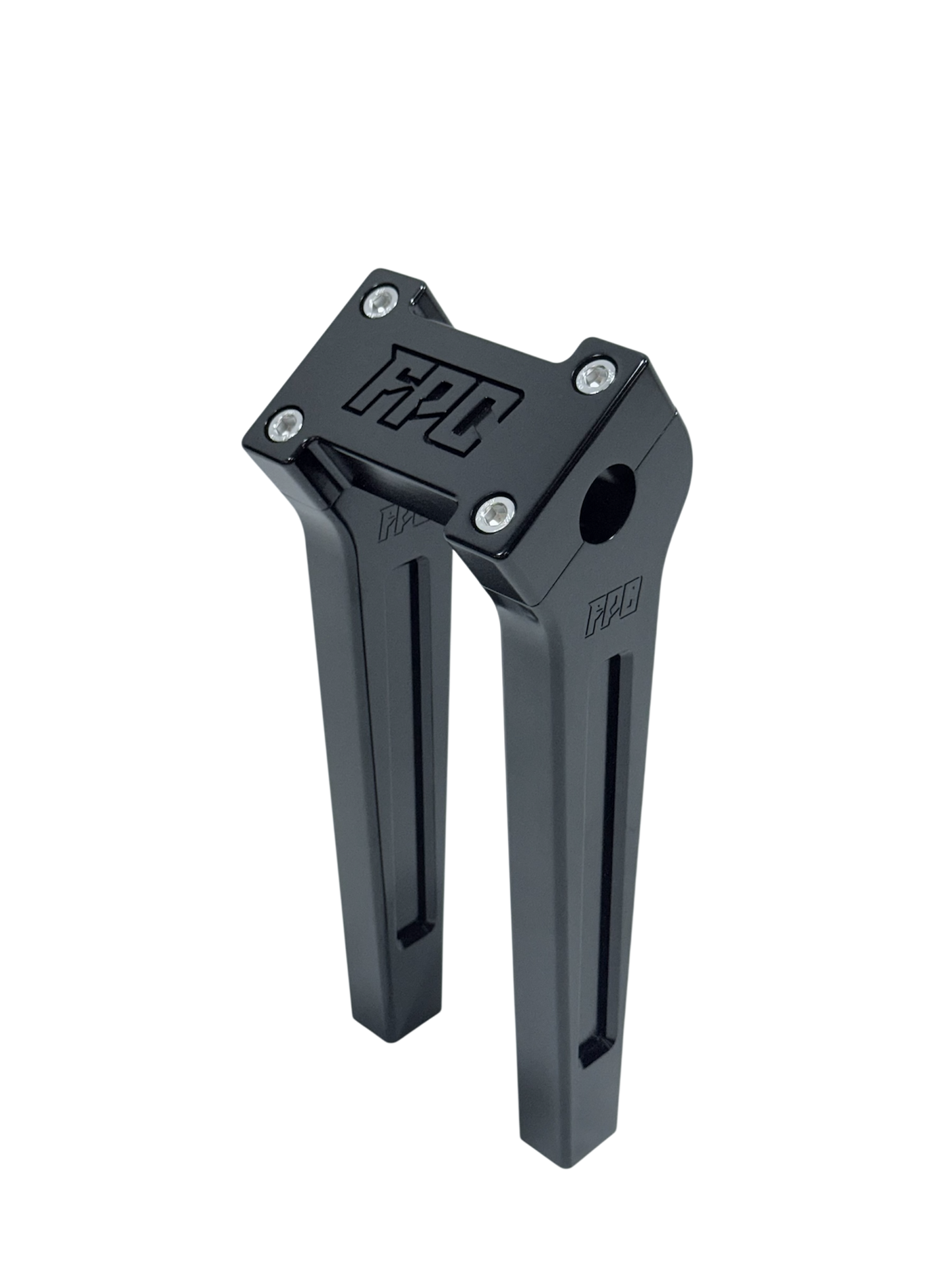 10 Inch Straight Riser - Black Anodized