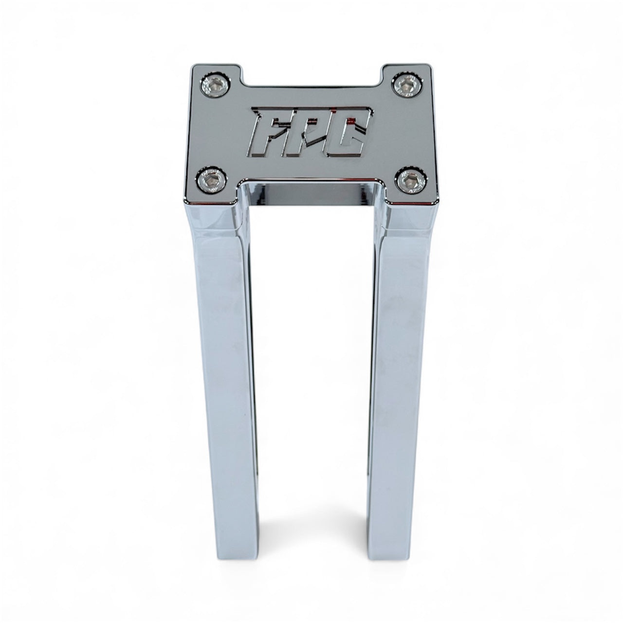 10 Inch Straight Riser - Chrome