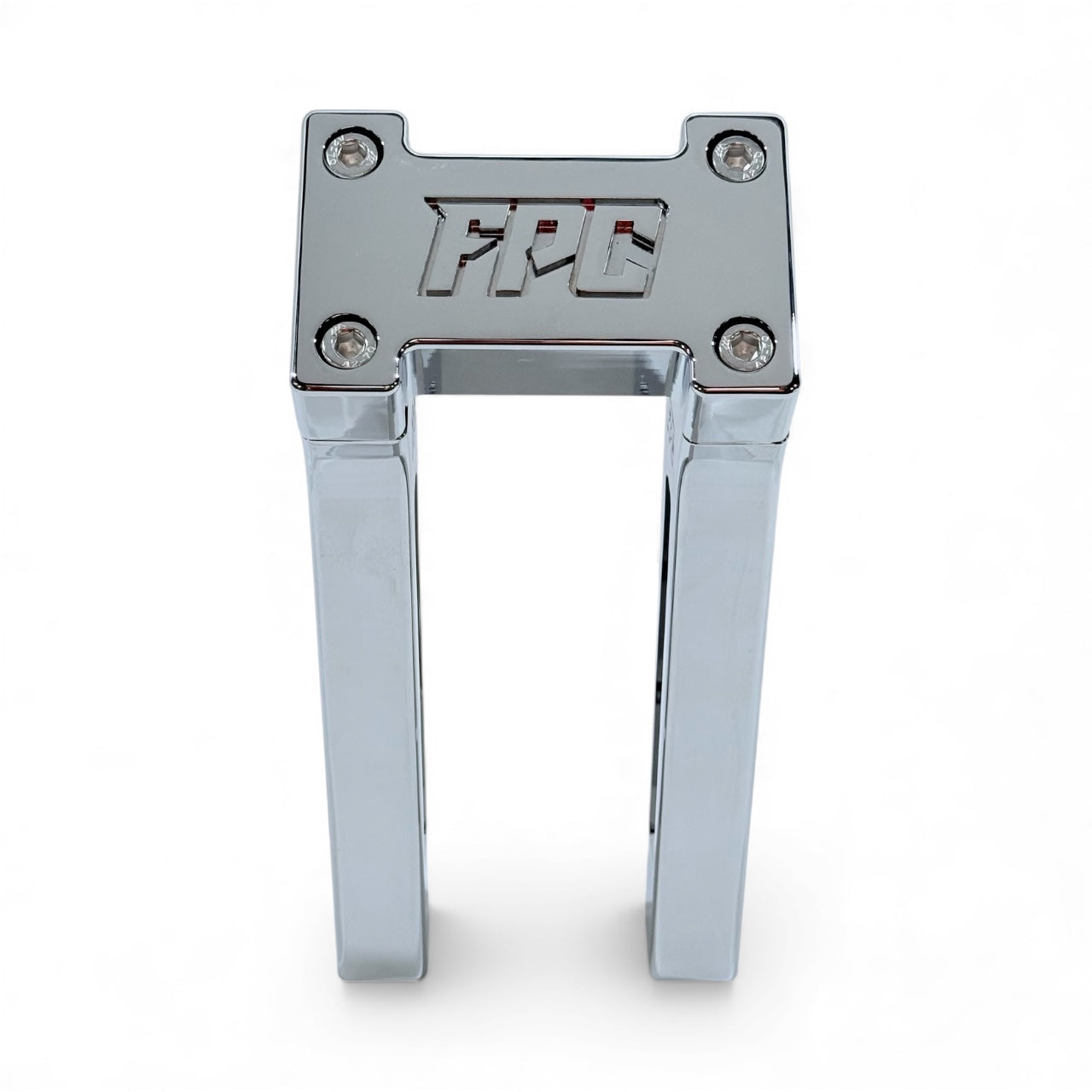 8 Inch Straight Riser - Chrome