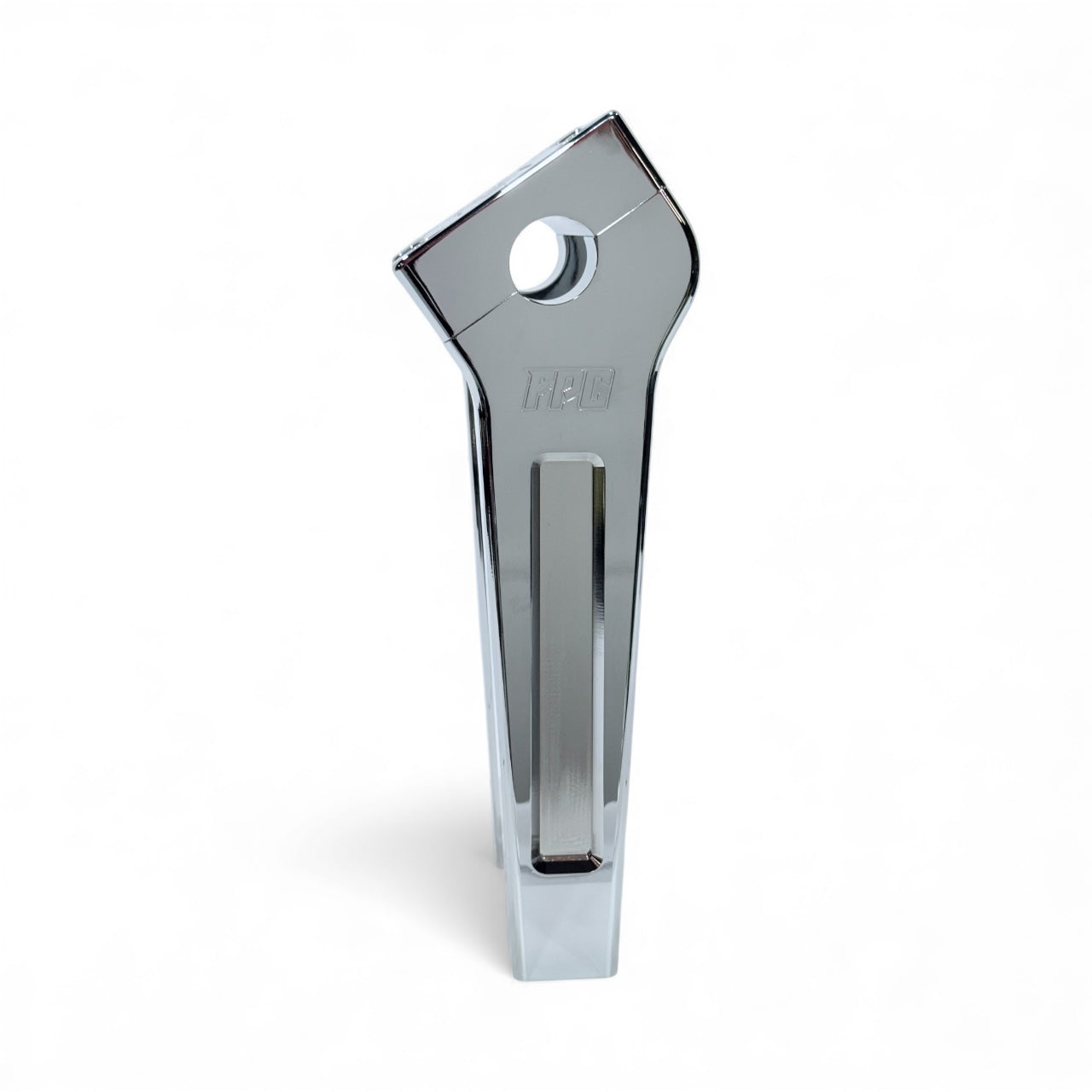 8 Inch Straight Riser - Chrome