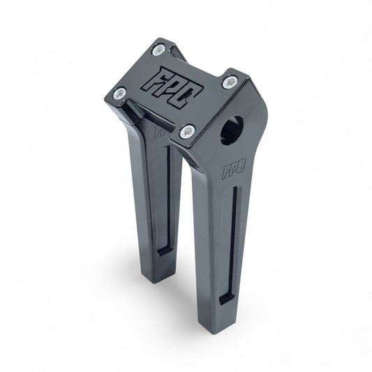 8 Inch Straight Riser - Black Anodized