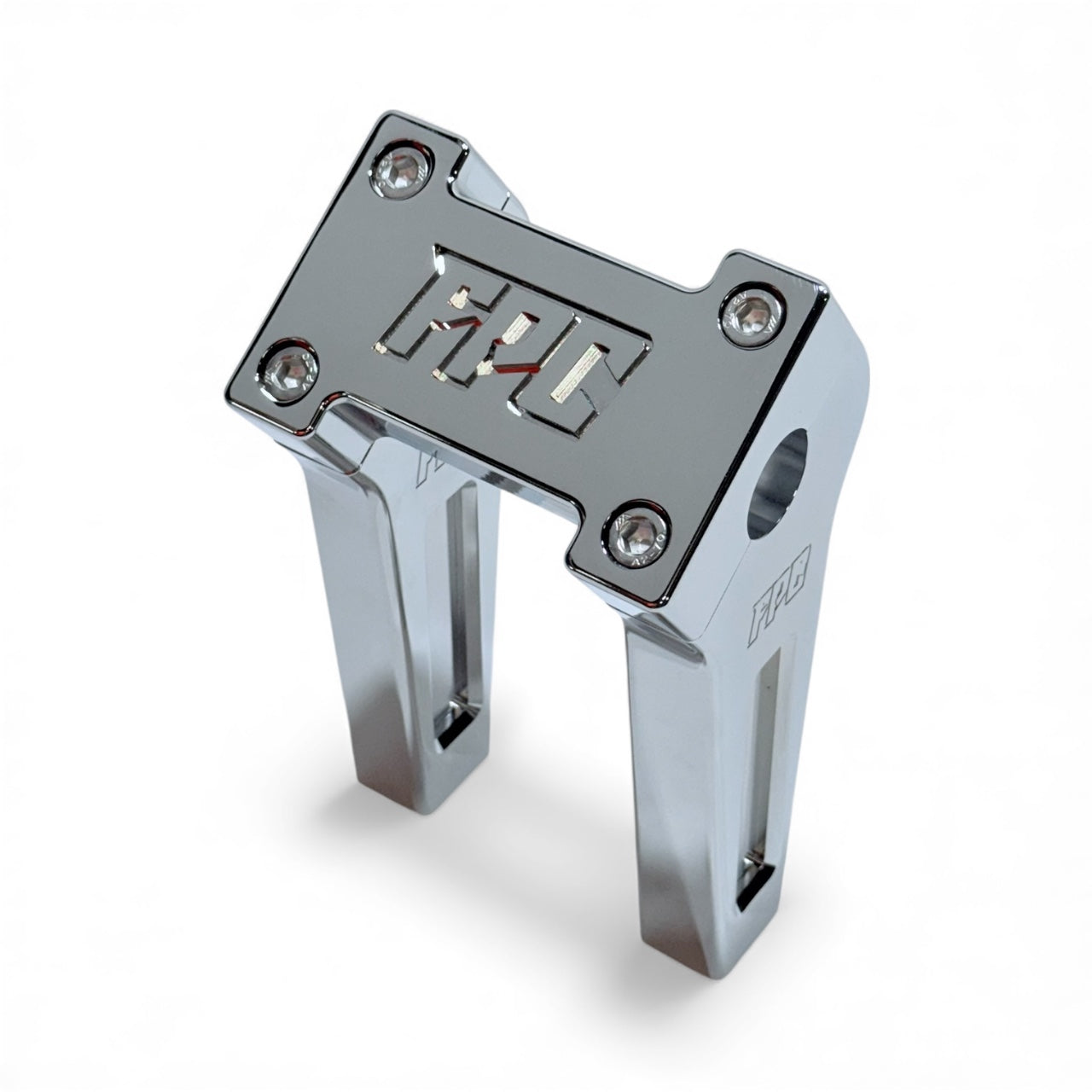 6 Inch Straight Riser - Chrome