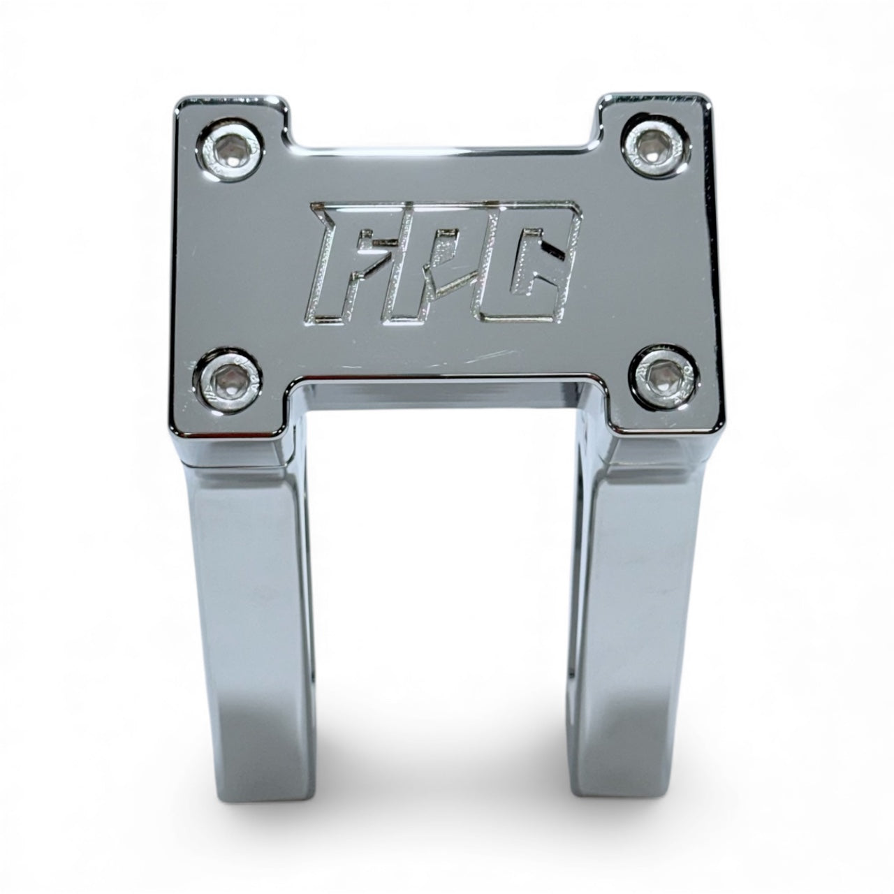 6 Inch Straight Riser - Chrome